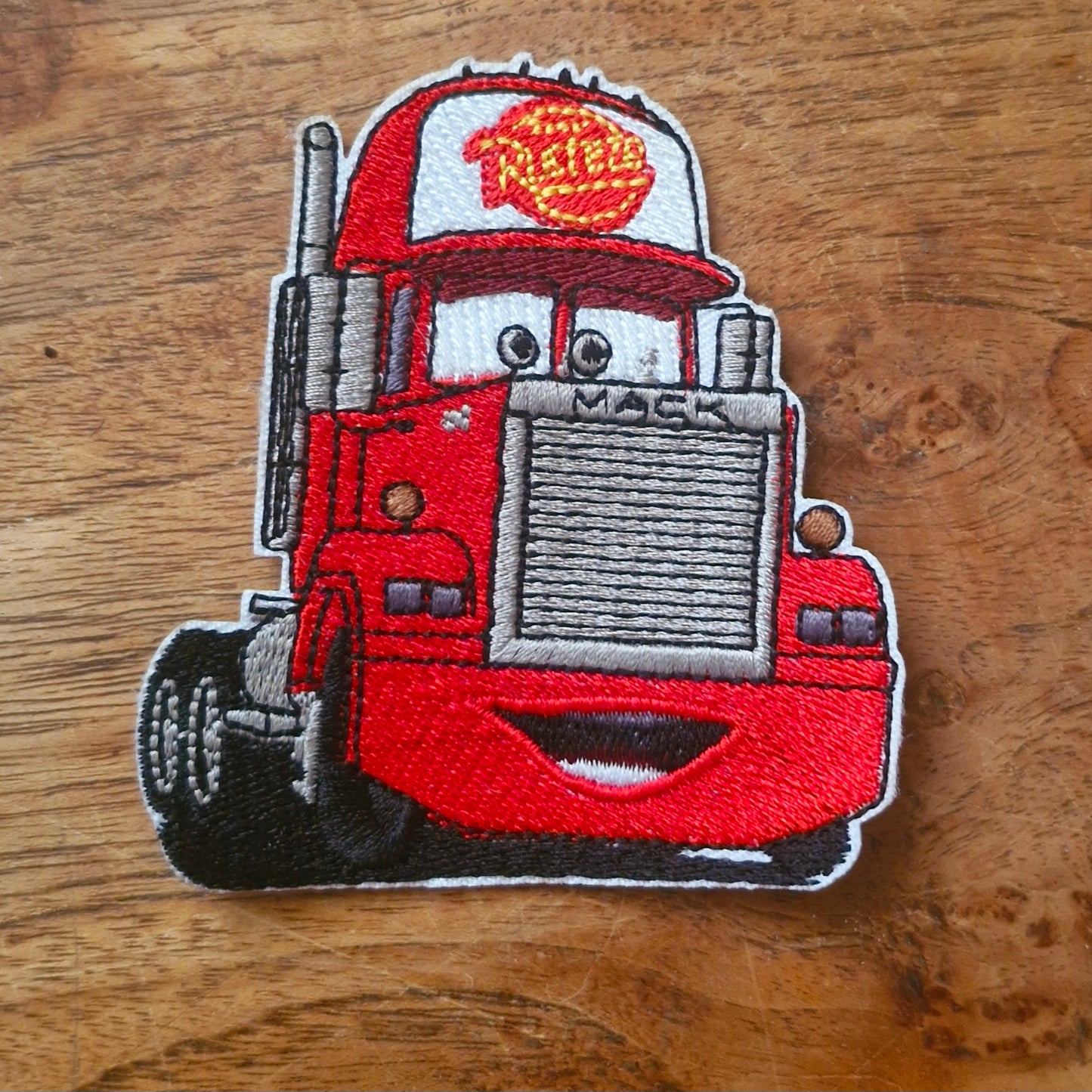 Lightning McQueen, Cars Kids Cartoon Iron On Embroidery Patch