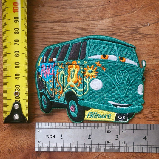Fillmore, Cars Kids Cartoon Iron On Embroidery Patch (Copy)