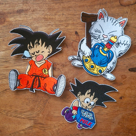 Dragon Ball Z, Teen Japanese Anime TV Series, Iron On Embroidery Patch