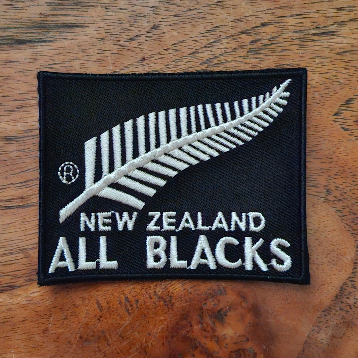 Silver Fern - New Zealand, Travel Iron On Embroidery Patch Destination Souvenir Gift